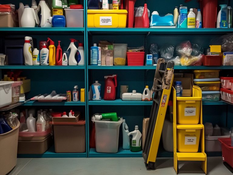 How to Ensure Safe Access to Cleaning Supplies