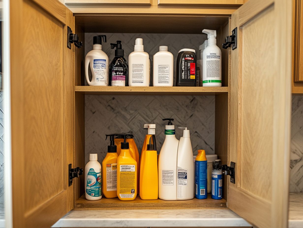 Top Tips for Safely Storing Household Cleaners to Protect Your Family