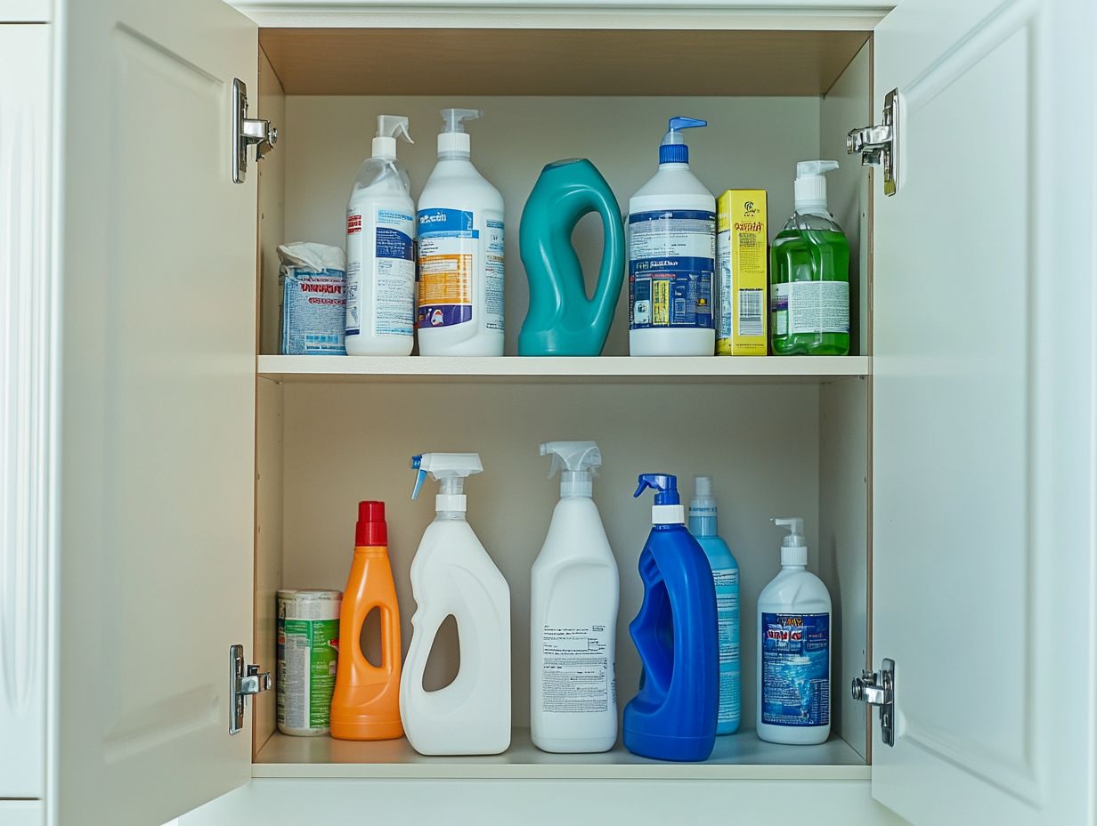 How to Dispose of Old or Unused Cleaning Supplies?