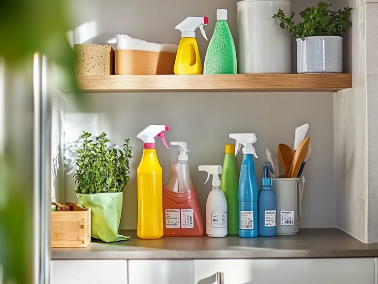 How to Ensure Your Cleaning Supplies Stay Safe