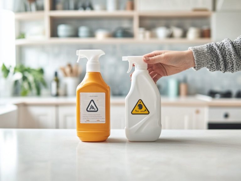 How to Identify Safe Cleaning Products?