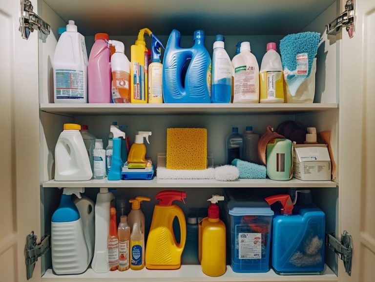 How to Keep Cleaning Supplies Organized