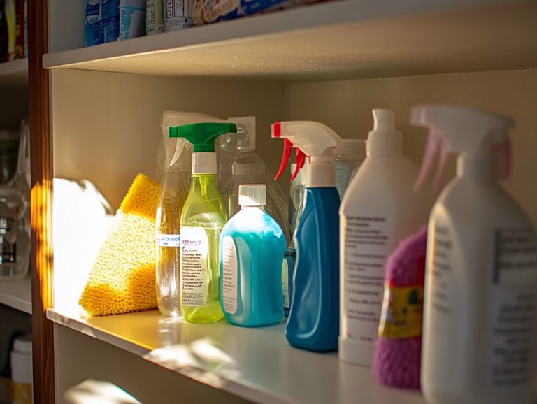 How to Keep Your Cleaning Supplies Effective