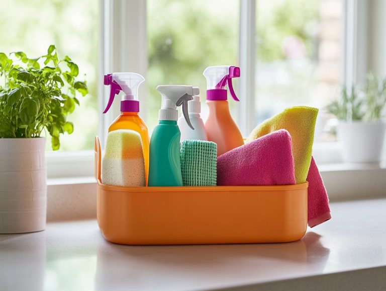 How to Keep Your Cleaning Supplies Handy