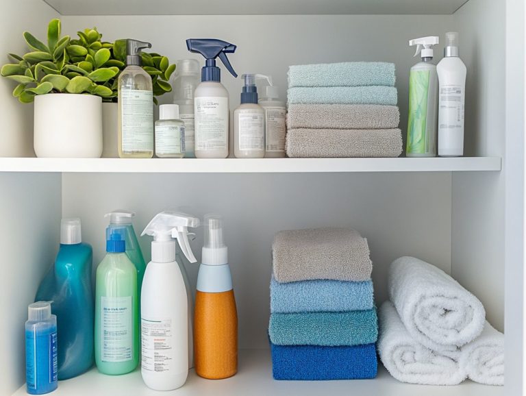 How to Keep Your Cleaning Supplies in Check