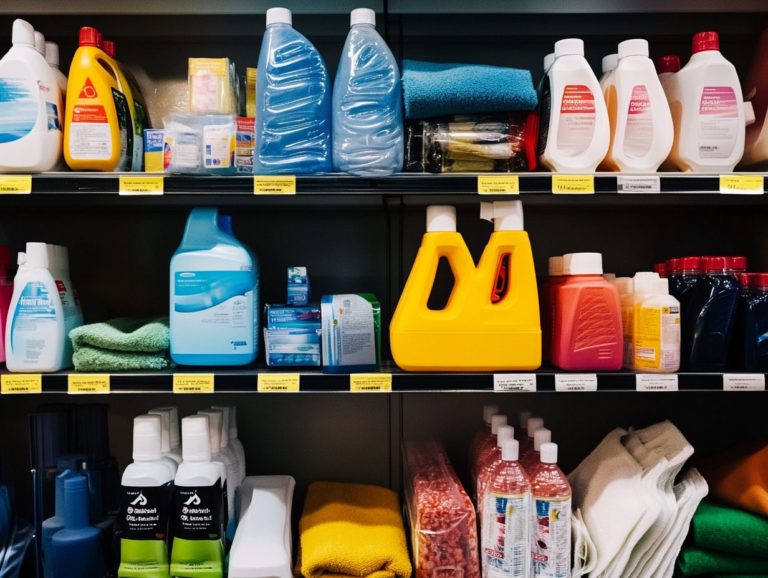 How to Keep Your Cleaning Supplies in Great Condition