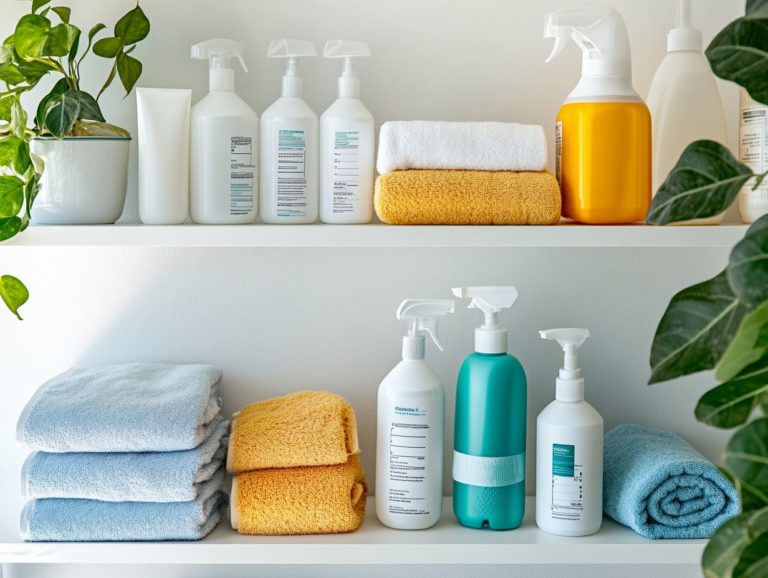 How to Keep Your Cleaning Supplies in Optimal Condition