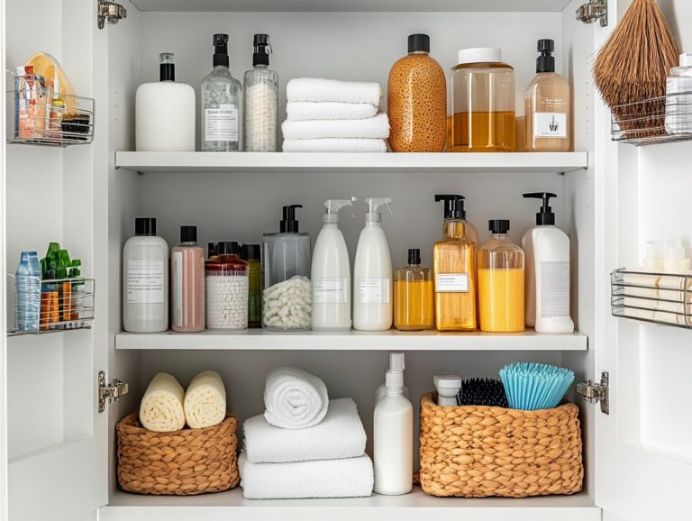 How to Keep Your Cleaning Supplies in Top Shape