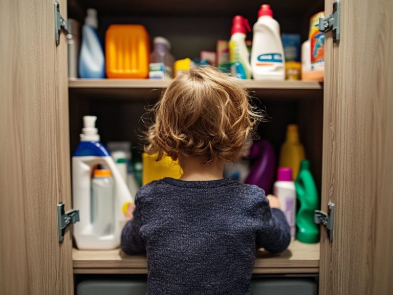 How to Keep Your Cleaning Supplies Out of Reach