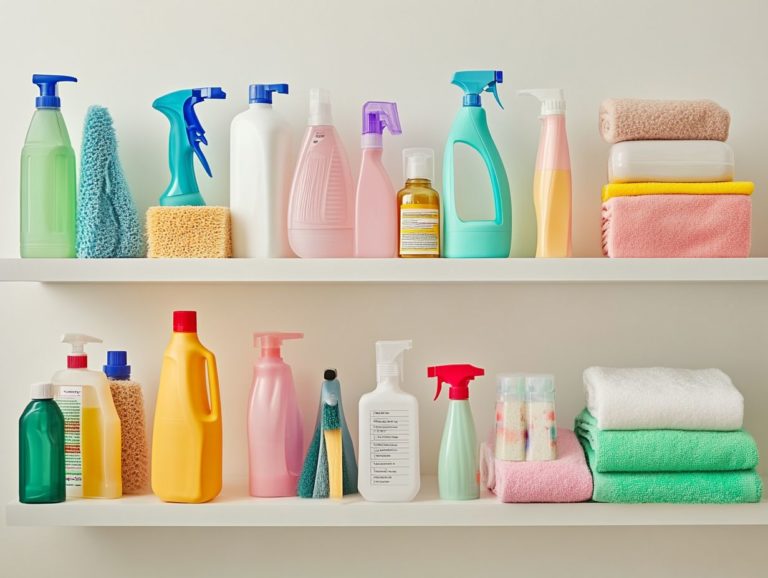 How to Keep Your Cleaning Supplies Ready for Action