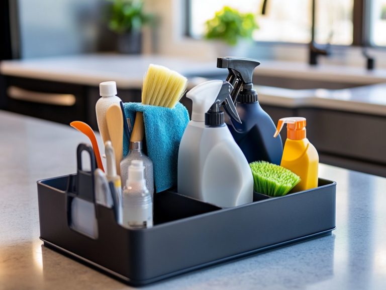 How to Keep Your Cleaning Supplies Ready for Use