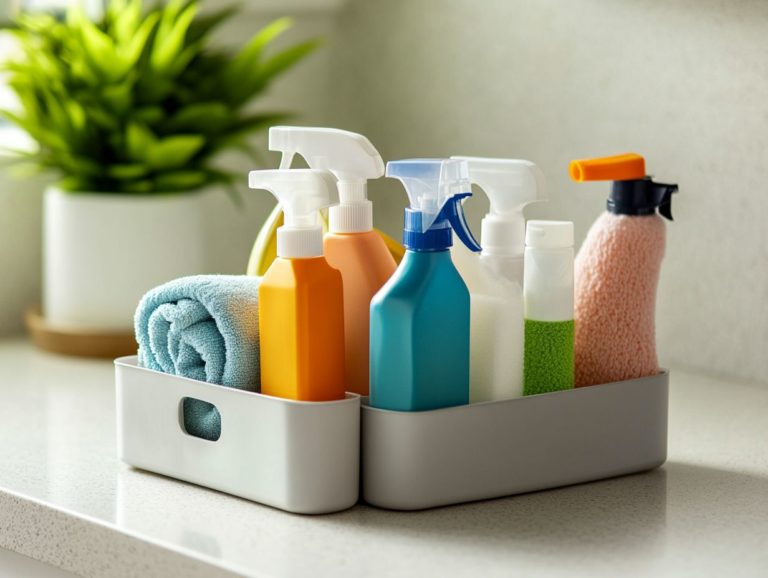 How to Keep Your Cleaning Supplies Ready to Use