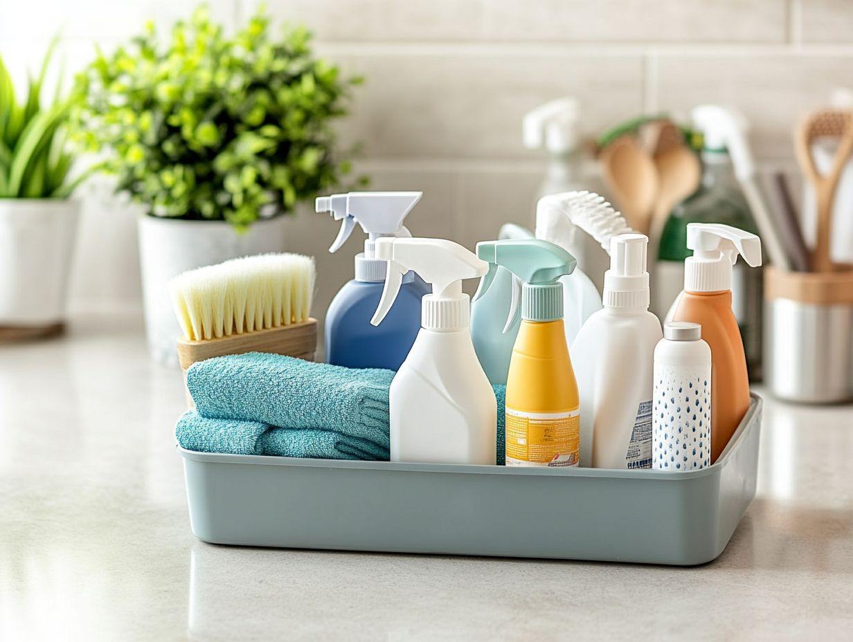 Scrubbing Brush and Sponge for Effective Cleaning