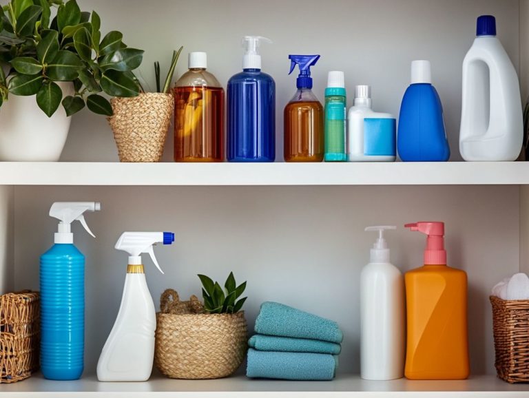 How to Keep Your Cleaning Supplies Safe and Organized