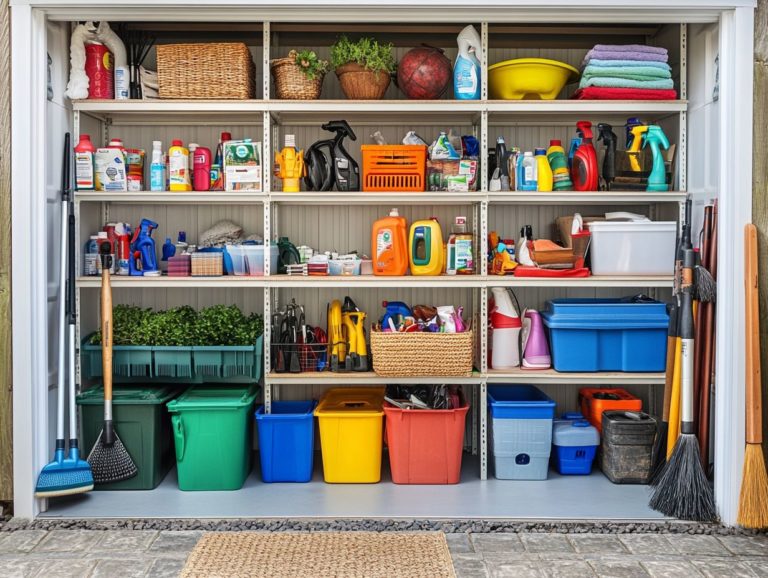 How to Maintain a Clean Storage Area