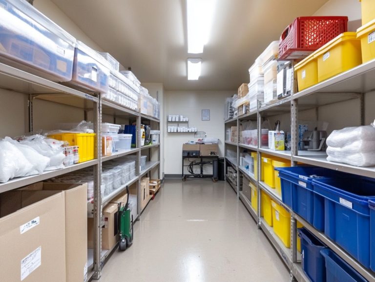 How to Maintain a Safe and Clean Storage Area