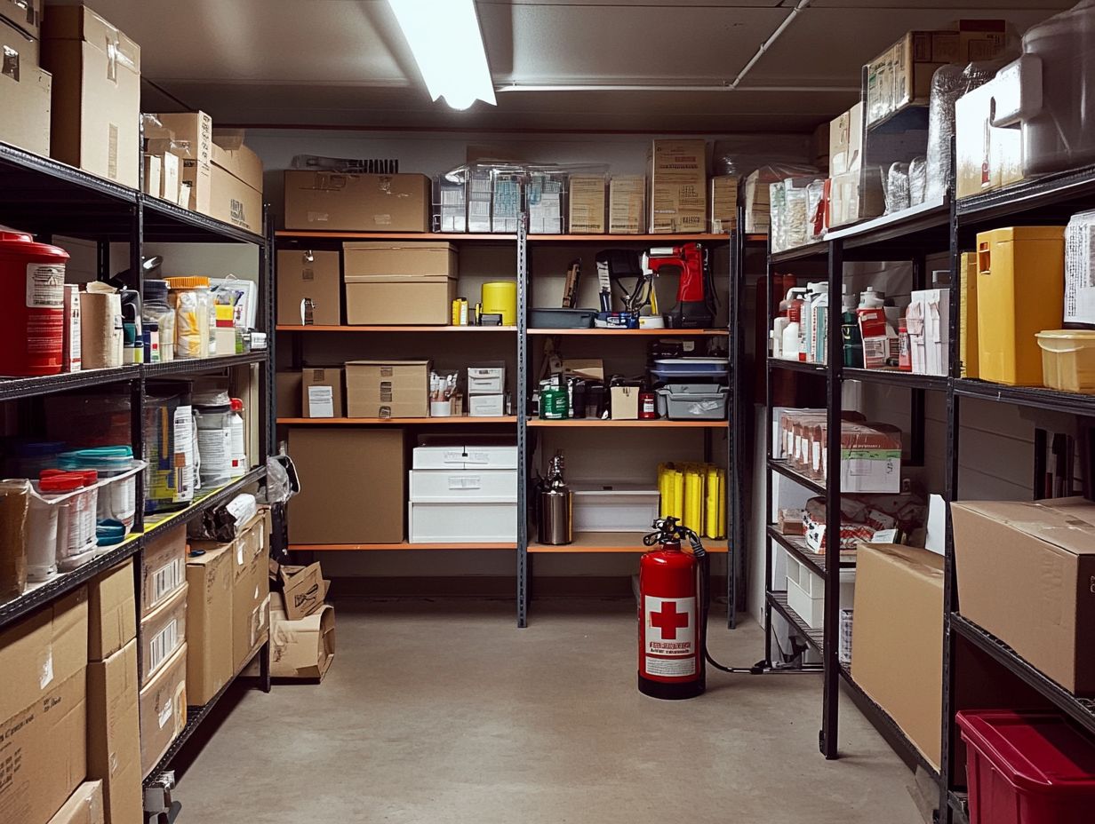 How to Maintain a Safe Storage Area?