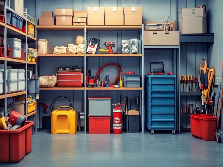 How to Maintain a Safe and Organized Storage Area