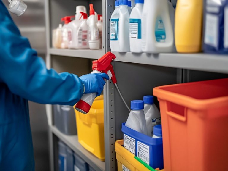 How to Maintain a Safe Cleaning Area