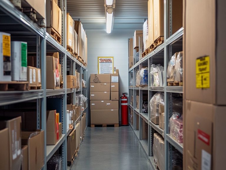 How to Maintain a Safe Storage Area