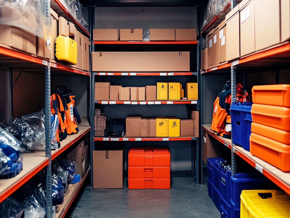 What are the Safety Measures to Follow in a Storage Unit?