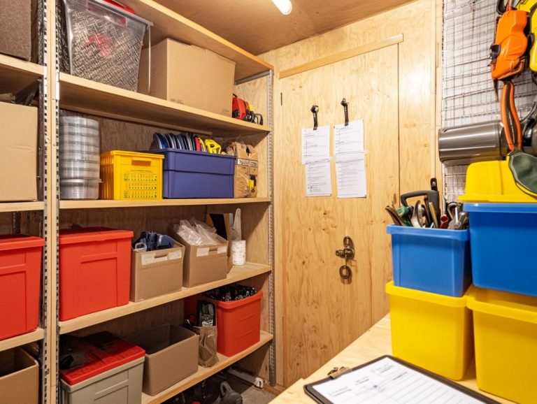 How to Maintain a Safe Storage System