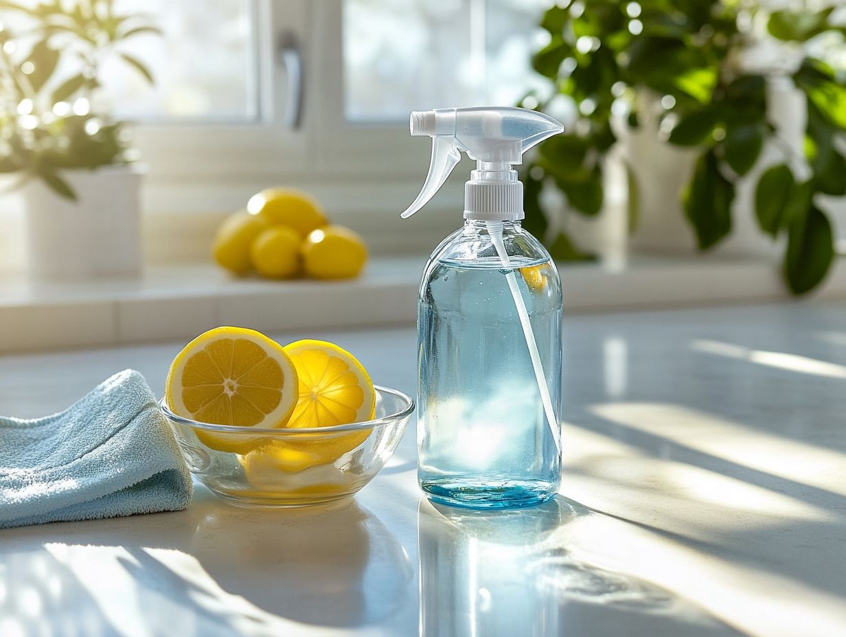 How to Use a Natural Glass Cleaner?