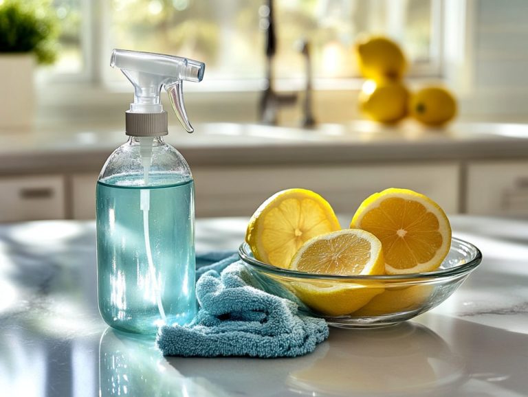 How to Make a Natural Glass Cleaner?