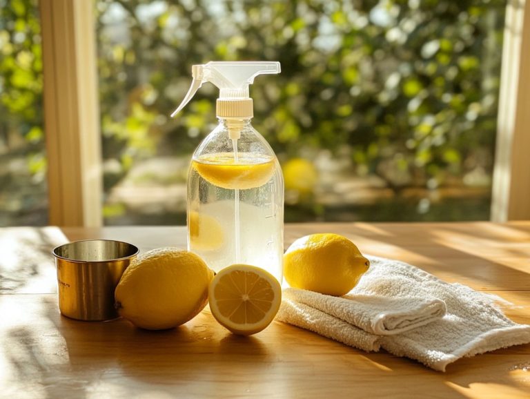 How to Make a Natural Glass Cleaner