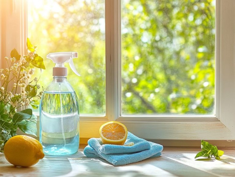 How to Make a Safe Homemade Window Cleaner