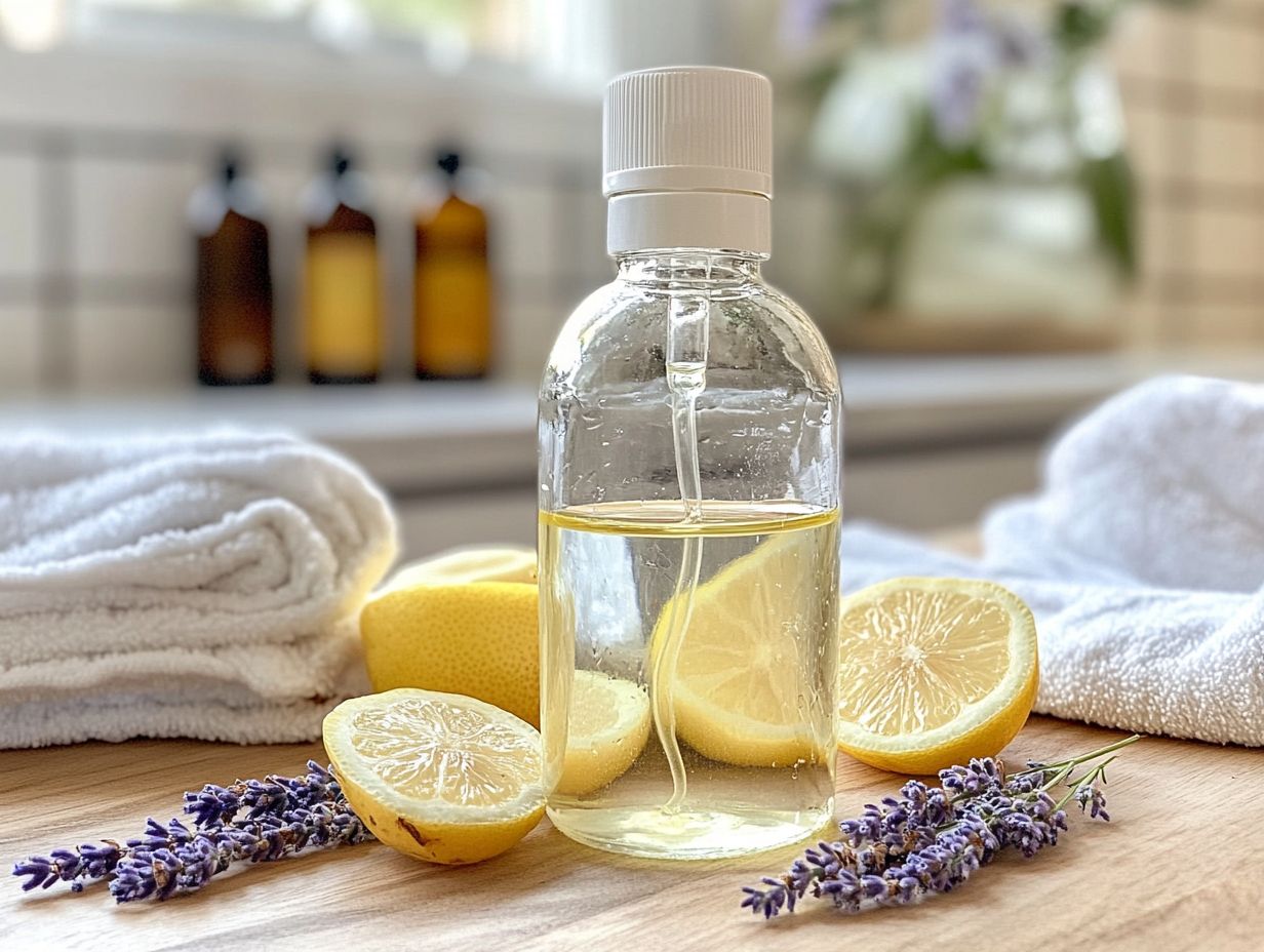 2. Mix Essential Oils and Water