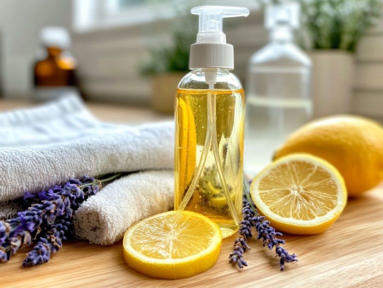 How to Make an Essential Oil All-Purpose Cleaner