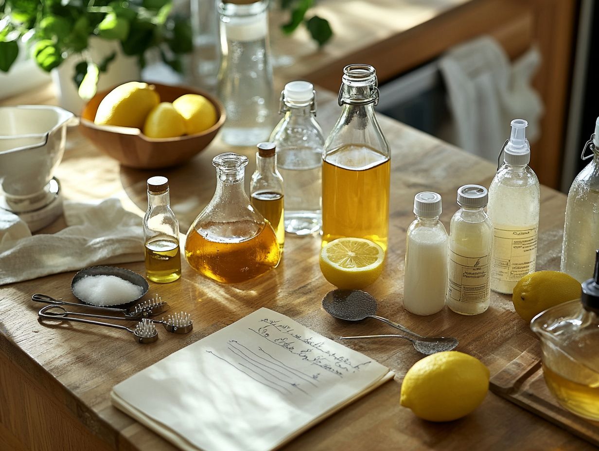 What Are the Benefits of Using Homemade Cleaning Products?