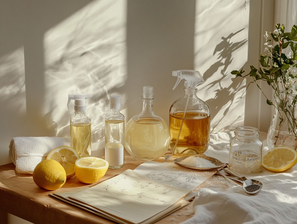 Key Takeaways on Homemade Cleaning Products