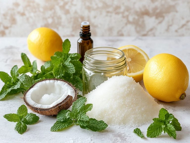 How to Make Homemade Cleaning Scrubs