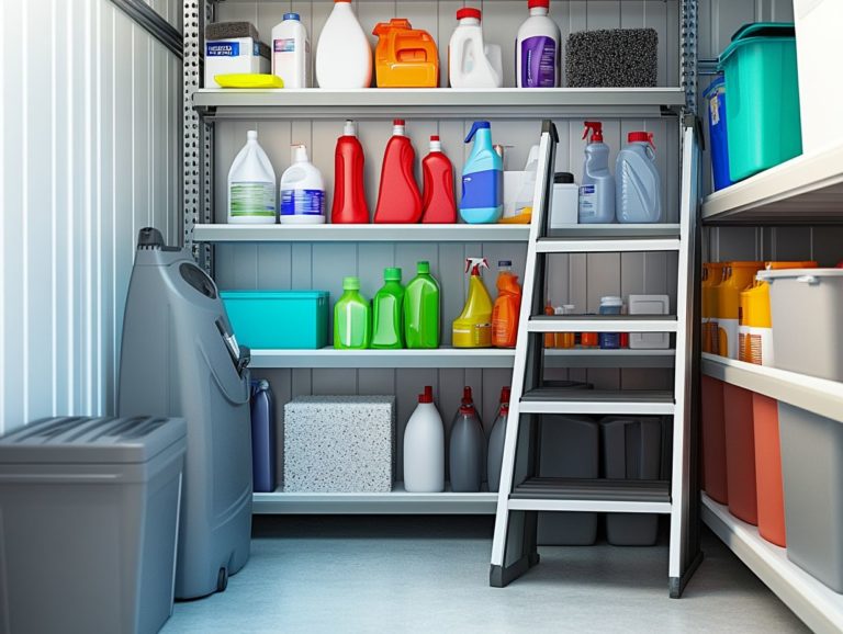 How to Maximize Your Cleaning Supply Storage