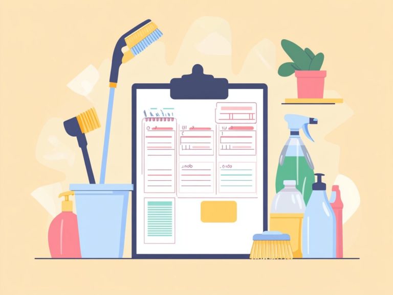 How to Organize Your Cleaning Schedule