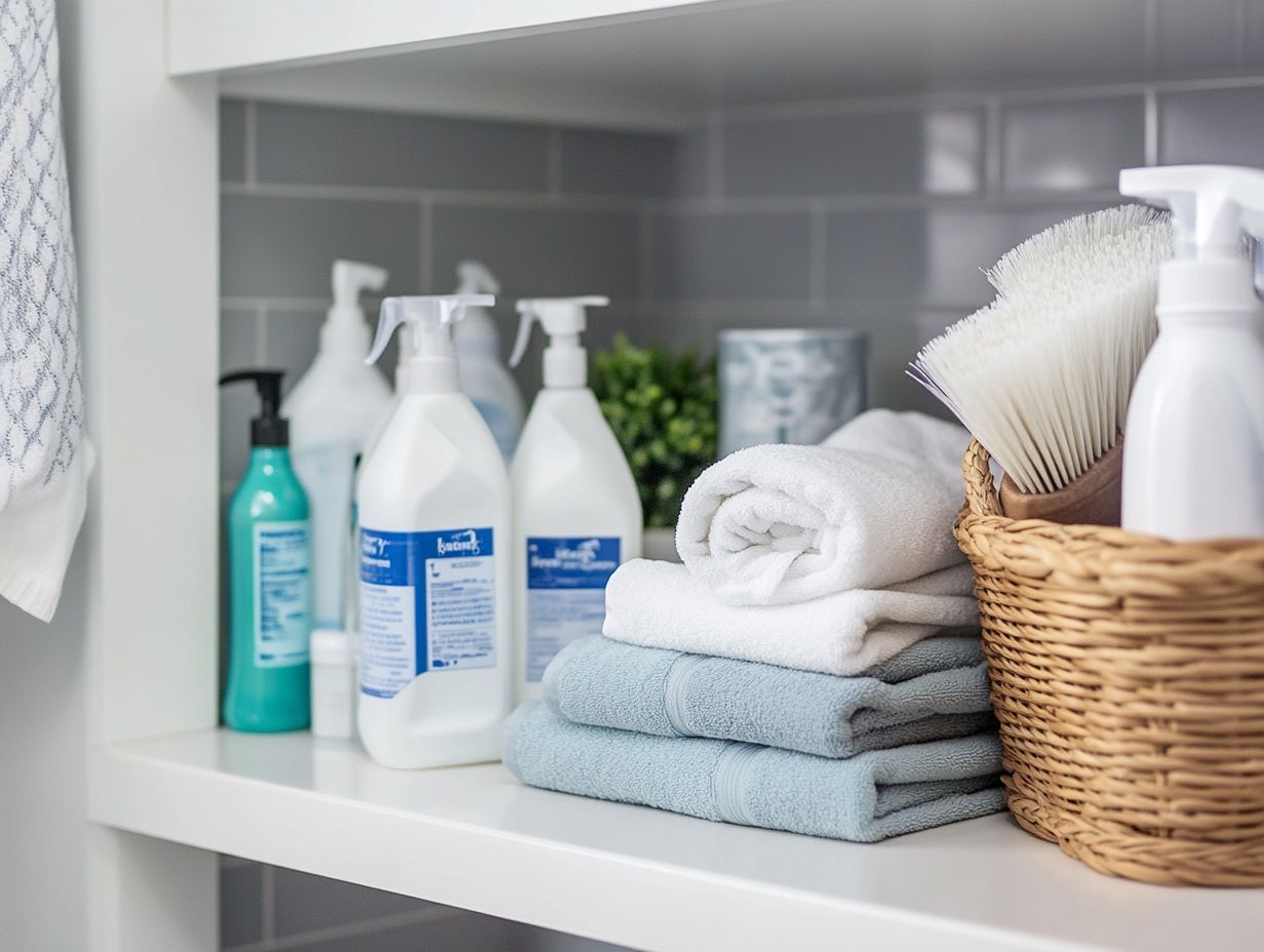 What are the essential cleaning supplies that I should have?