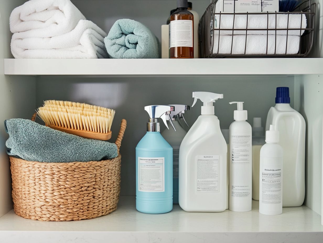 How to Organize Your Cleaning Supplies