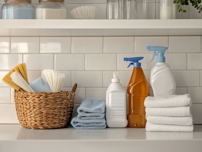 How to Organize Your Cleaning Supplies