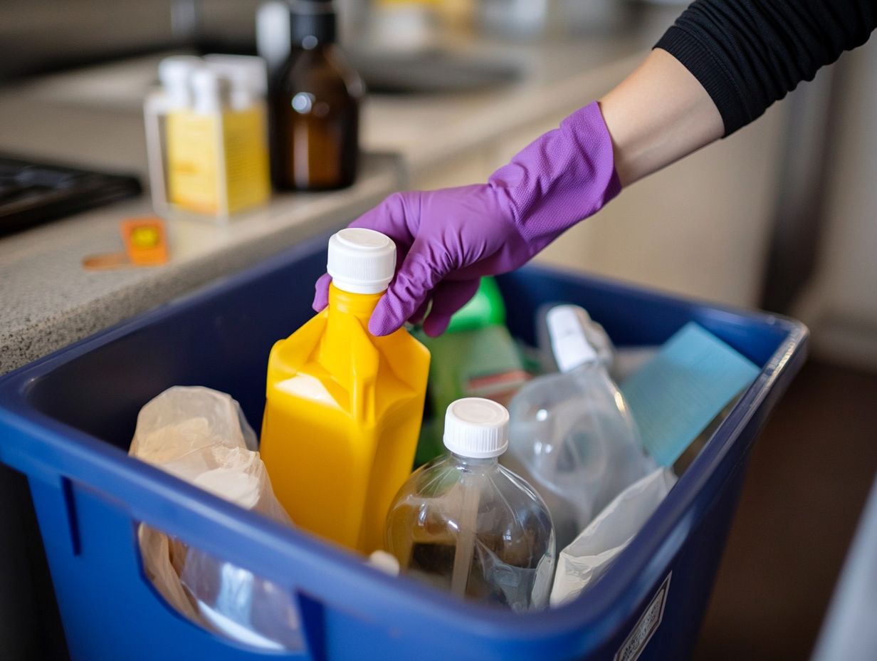 Key Takeaways: Proper disposal of old cleaners to protect the environment