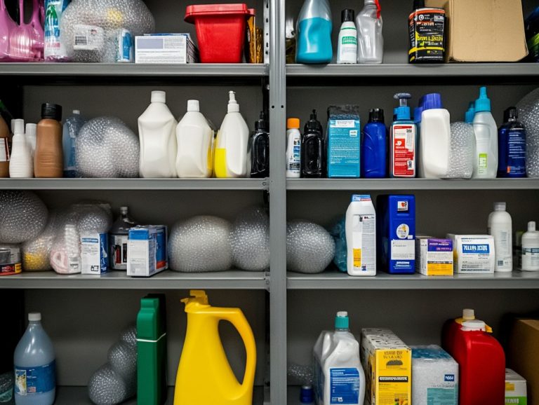 How to Protect Your Cleaning Supplies from Damage