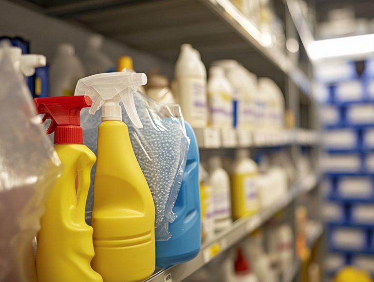 How to Protect Your Cleaning Supplies from Damage