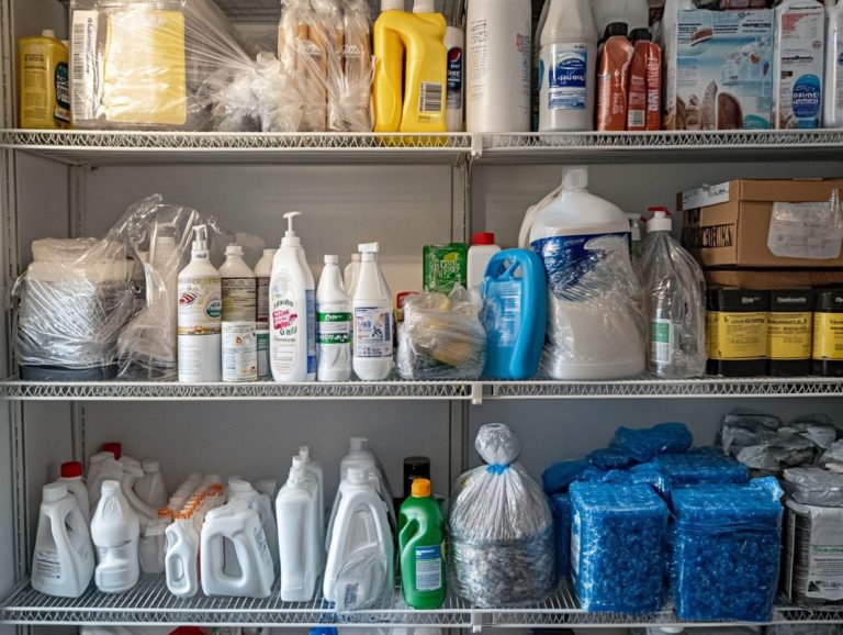 How to Protect Your Cleaning Supplies from Spoilage