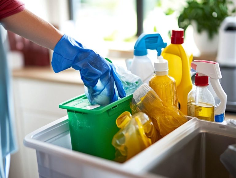 How to Safely Dispose of Expired Cleaners