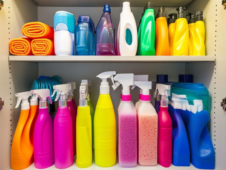 How to Safely Organize Your Cleaning Supplies