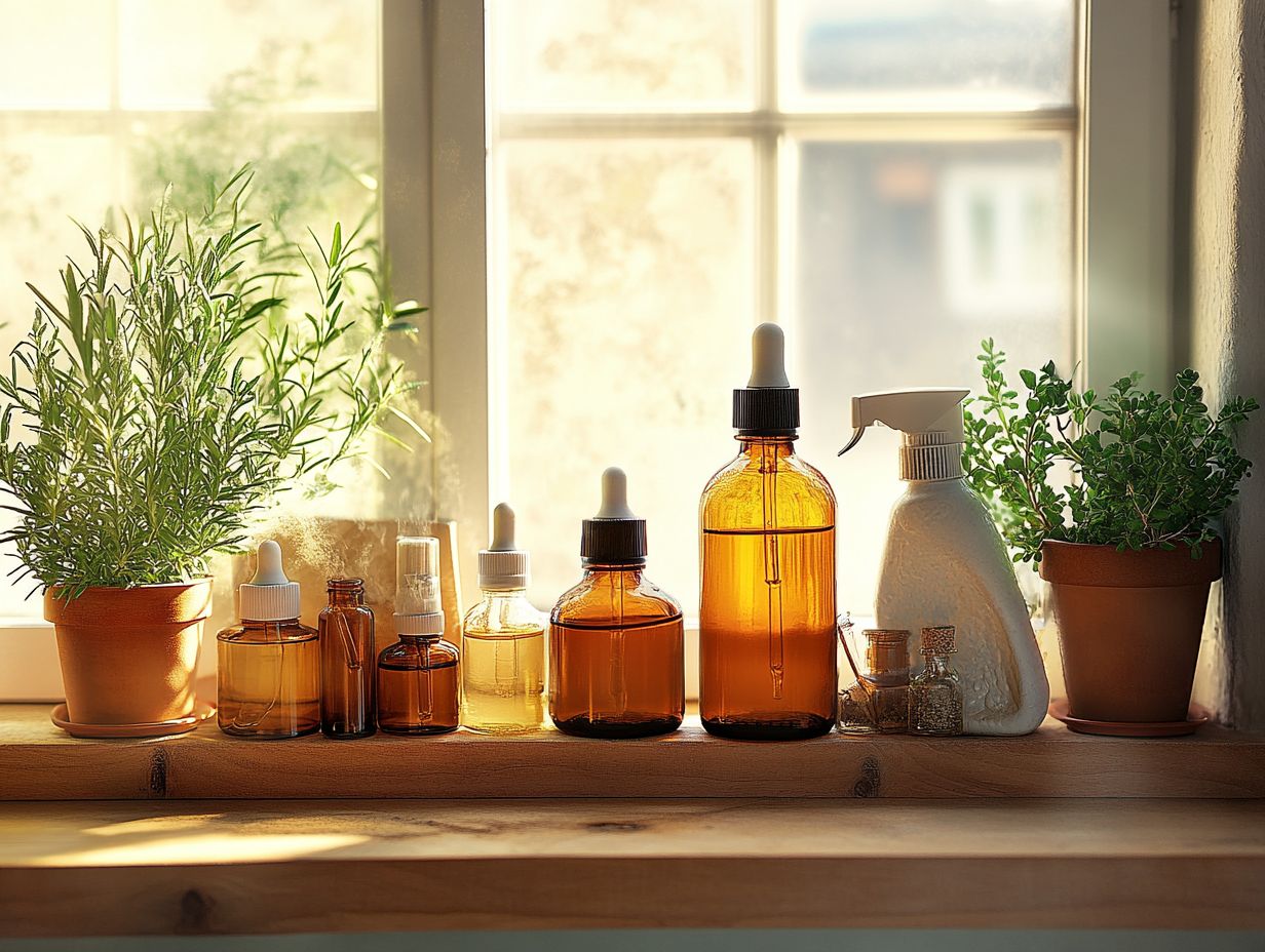 What Are the Safety Precautions When Using Essential Oils for Cleaning?