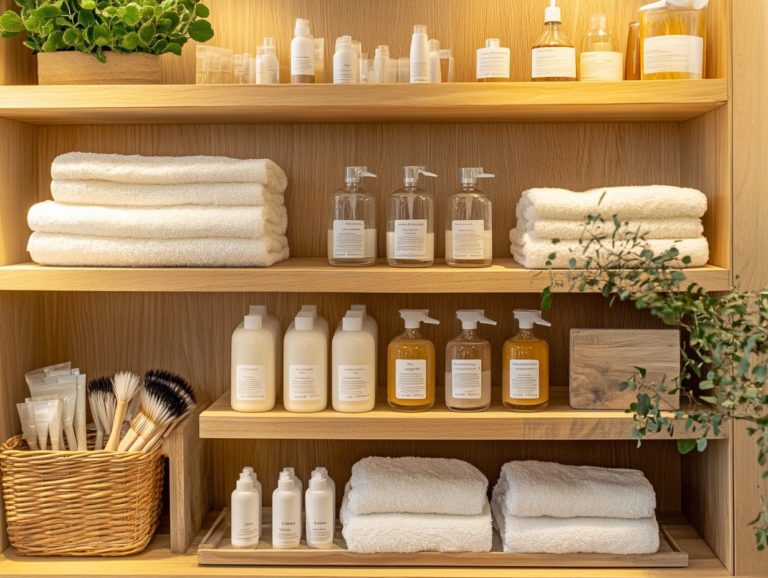 How to Safely Store Natural Cleaning Products