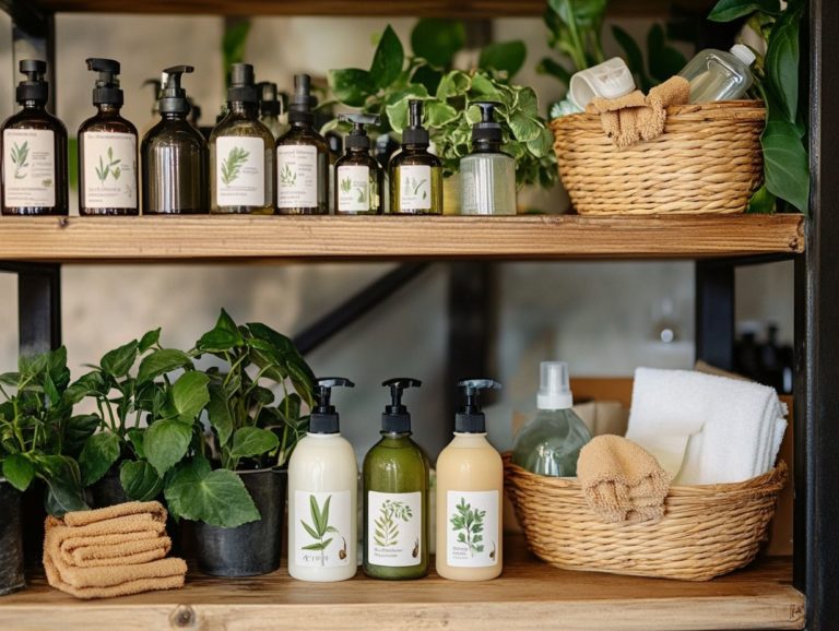 How to Safely Store Your Eco-Friendly Cleaners