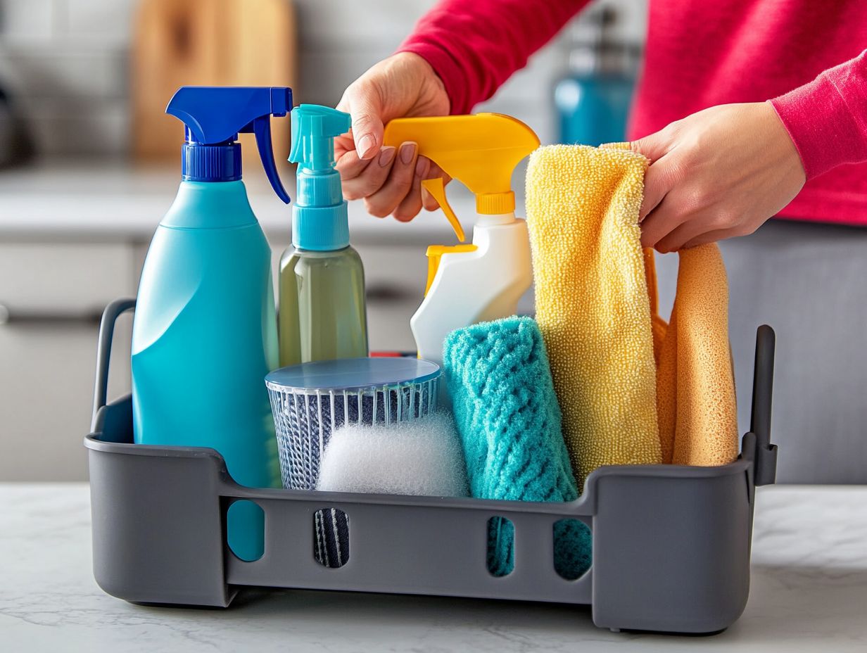 Essential tips for safely transporting cleaning supplies